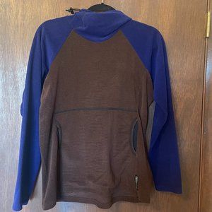 Melanzana Micro Grid Hoodie Womens Medium